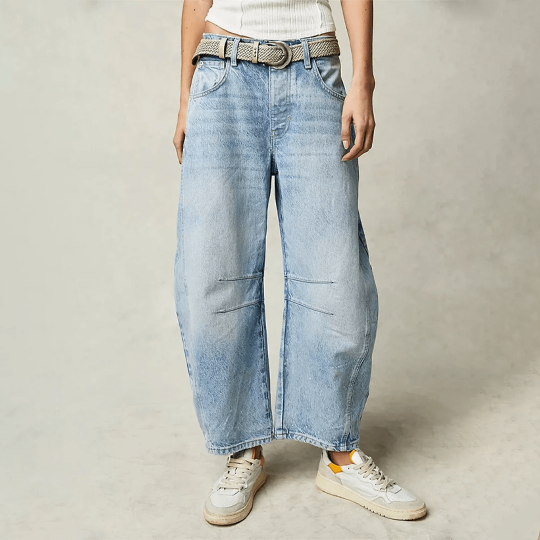 GRETA | JEANS CONFORT JAMBE LARGE