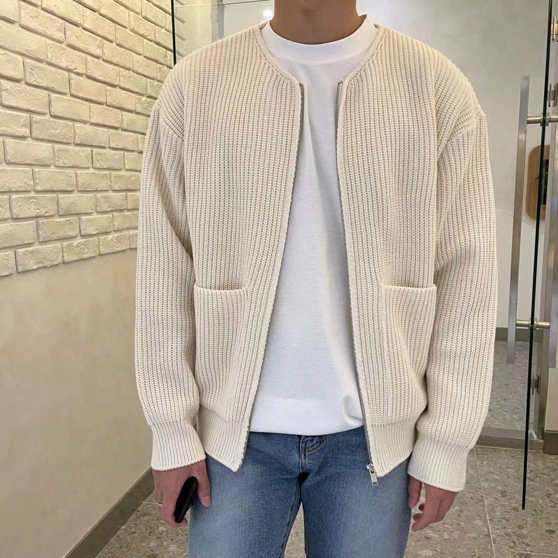 Aimé | Cardigan en maille élégant pour homme