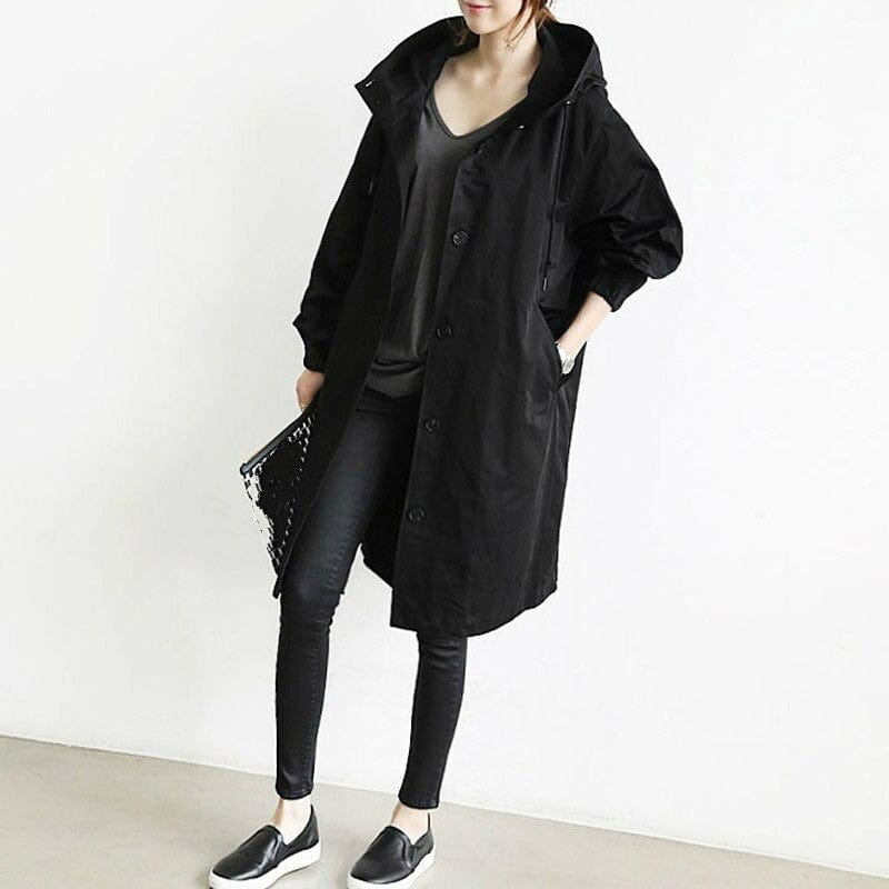 Andréa｜Imperméable trench-coat élégant