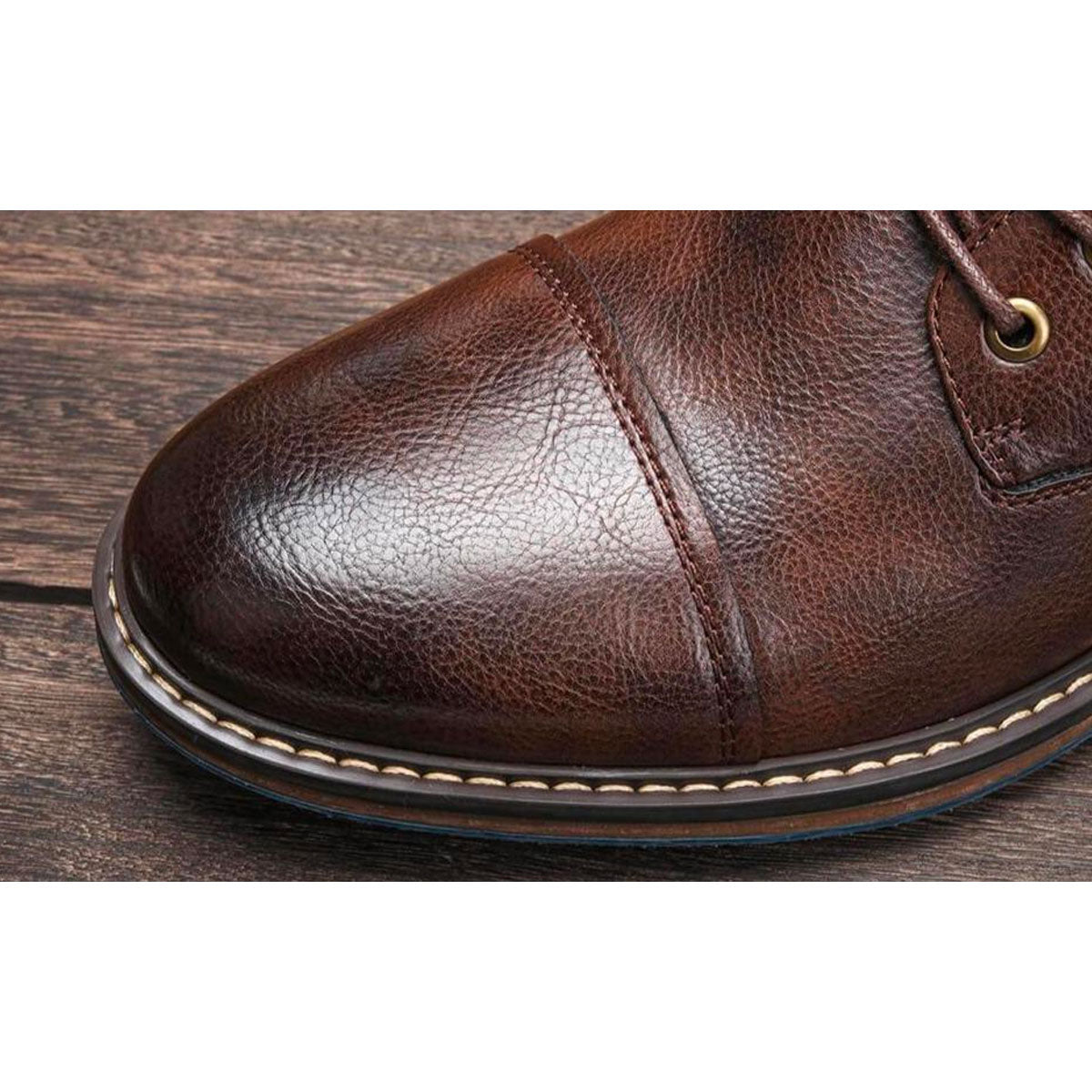 Édouard | Bottes Oxford en Cuir de Luxe Fait Main