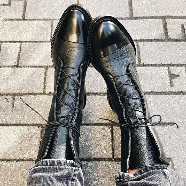 Claudine | Bottes à talons Premium