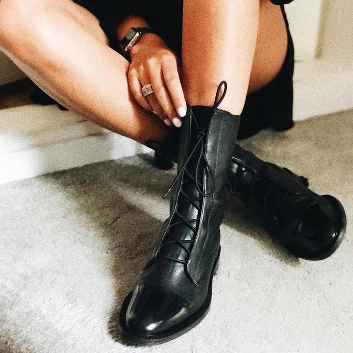 Claudine | Bottes à talons Premium