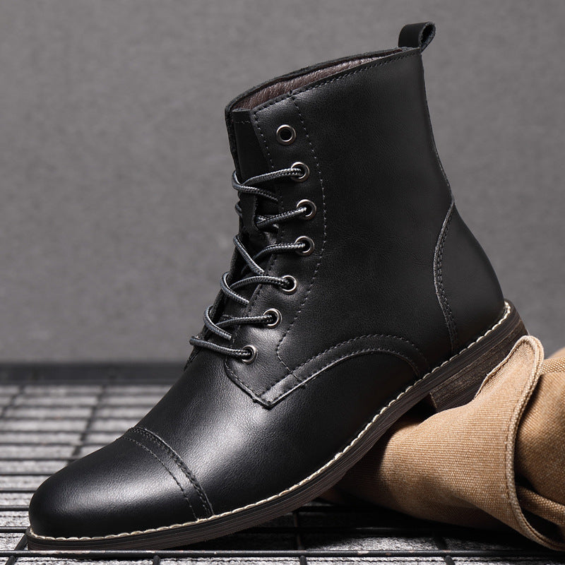 Gérard | Bottes en Cuir Véritable de Luxe