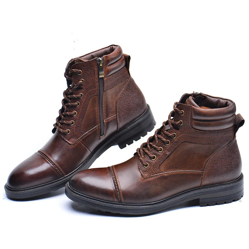 Julien | Bottes Chelsea Casual Britaniques de Luxe pour Homme