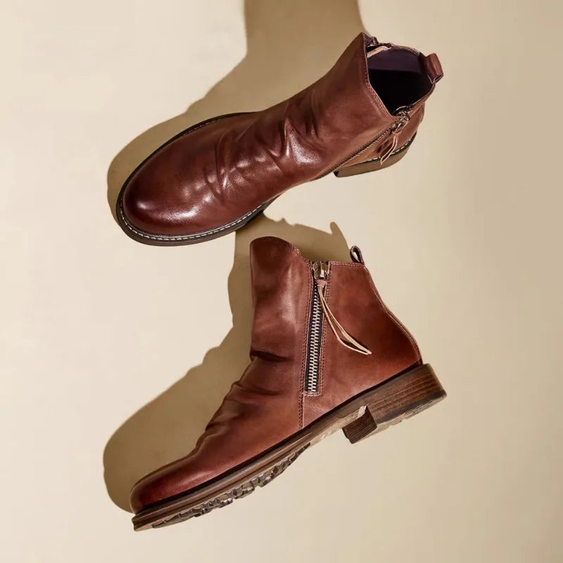 Maxence | Bottes Chelsea en Cuir de Luxe