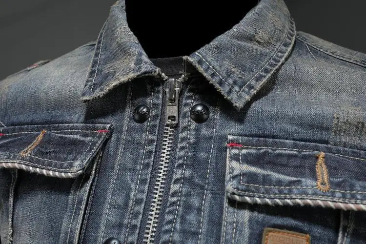 Carlo | Veste en denim rétro