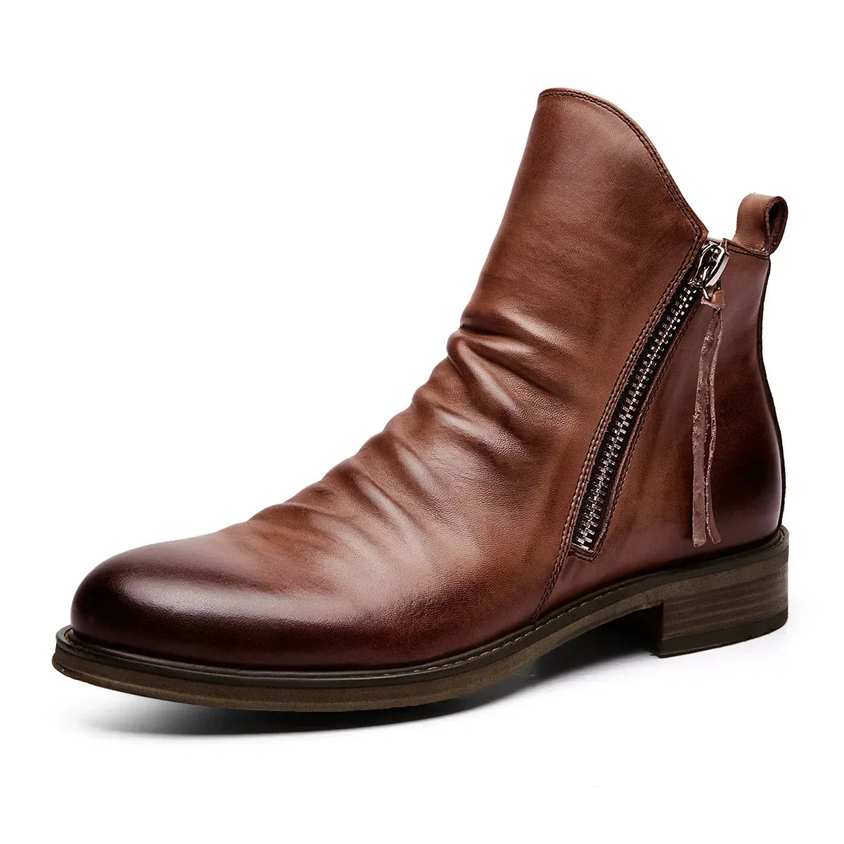 Maxence | Bottes Chelsea en Cuir de Luxe