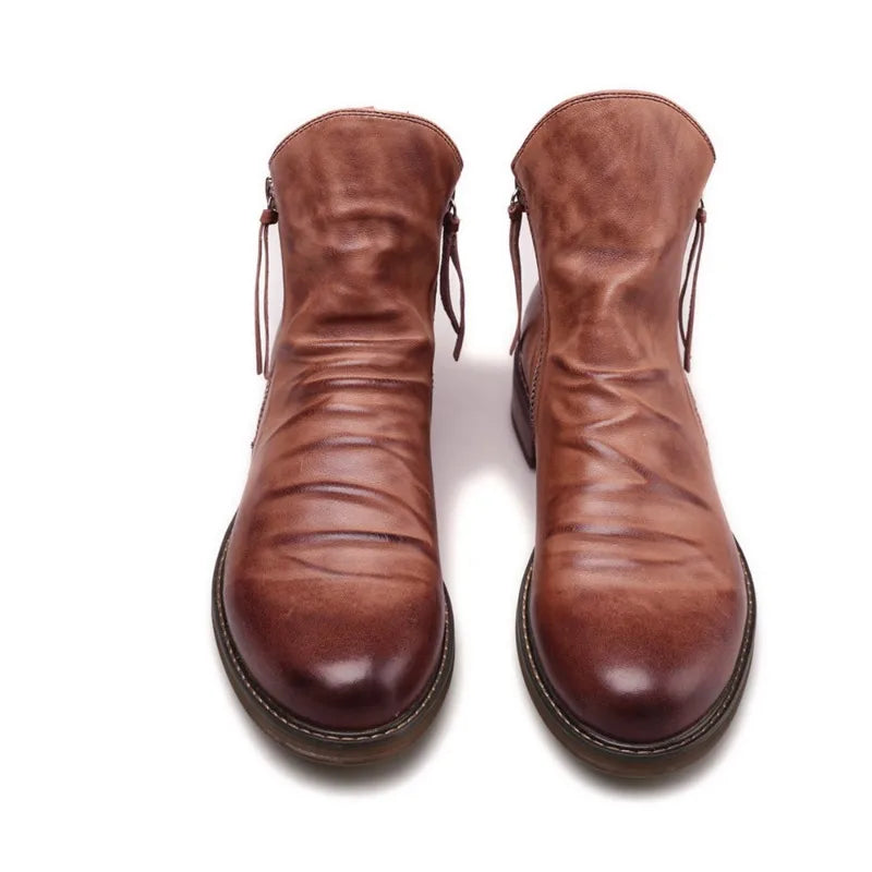 Maxence | Bottes Chelsea en Cuir de Luxe