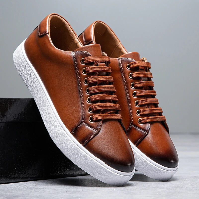 Lionel - Chaussures en cuir pour hommes