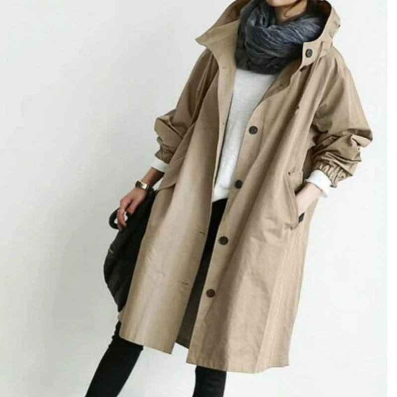 Andréa｜Imperméable trench-coat élégant