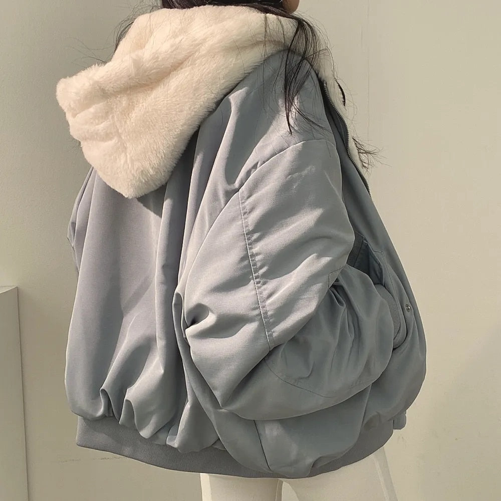 Jehanne | Manteau en coton simple et décontracté pour femme